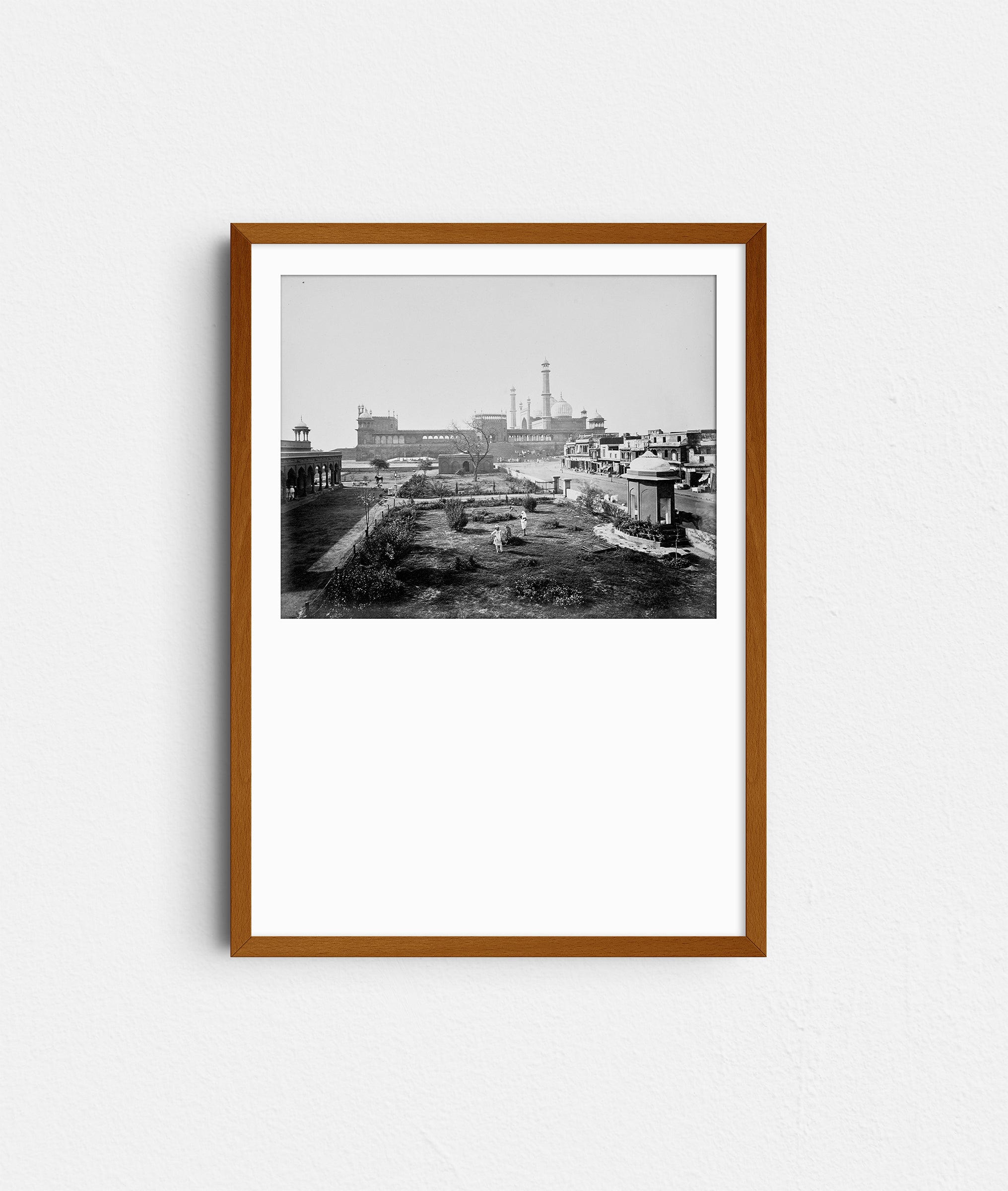 Dehli; View Toward the Jama Masjid